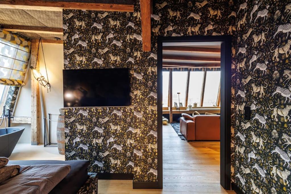 Himmlisches Penthouse Am Fischmarkt Stade Bagian luar foto