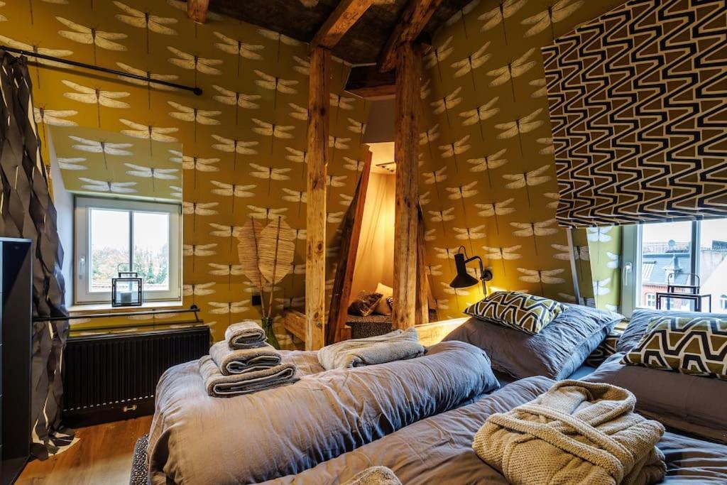 Himmlisches Penthouse Am Fischmarkt Stade Bagian luar foto